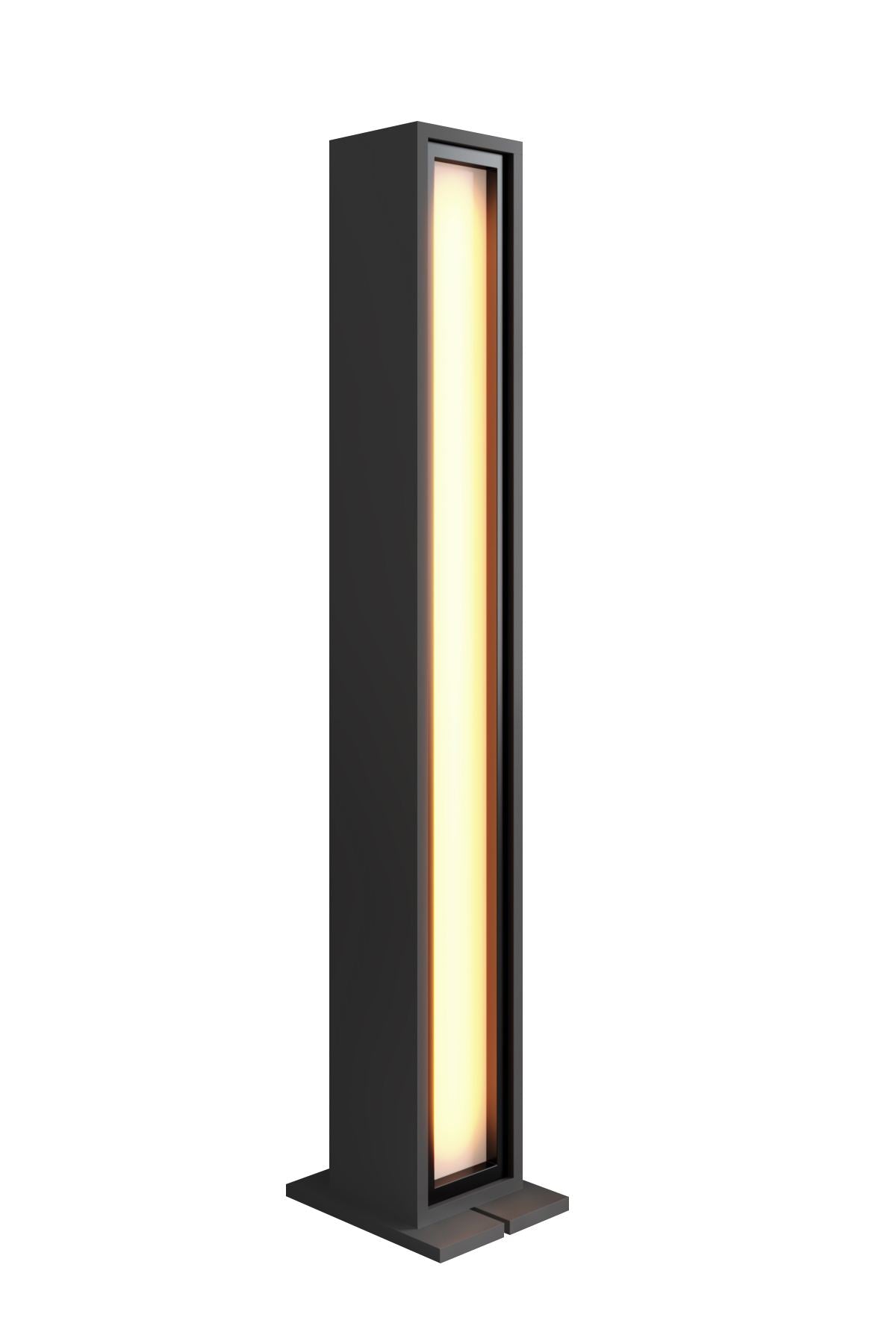 Φωτιστικό Δαπέδου Mandraki Με LED Ανθρακί 19.2x17x141 εκ. Μελαμίνης