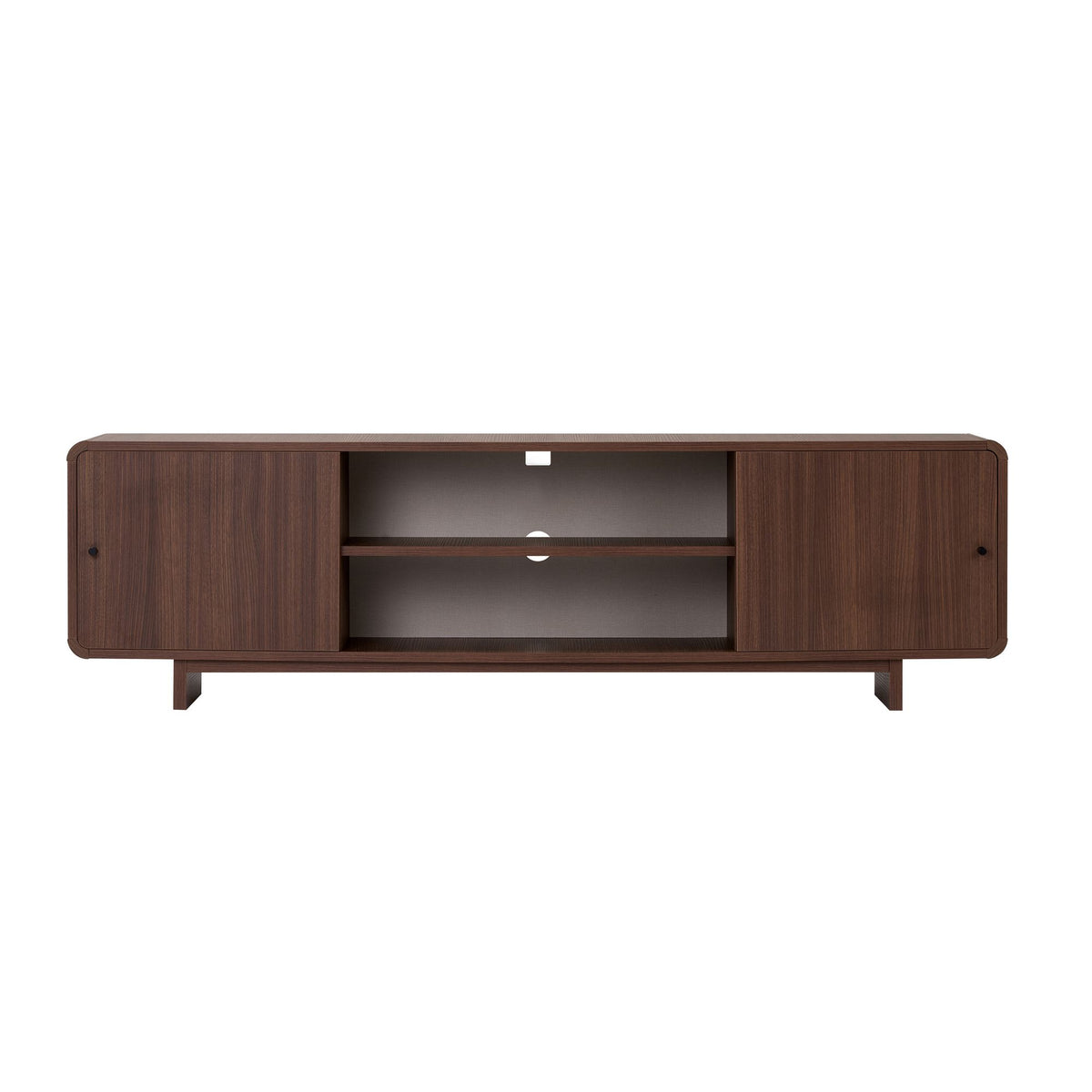 Έπιπλο Τηλεόρασης Mastichari Με Soft-Close Καρυδί 180x34x52 εκ. Μελαμίνης