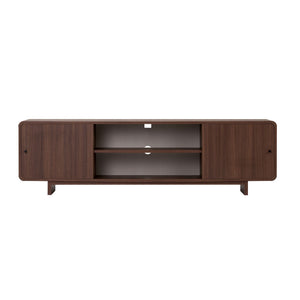Έπιπλο Τηλεόρασης Mastichari Με Soft-Close Καρυδί 180x34x52 εκ. Μελαμίνης