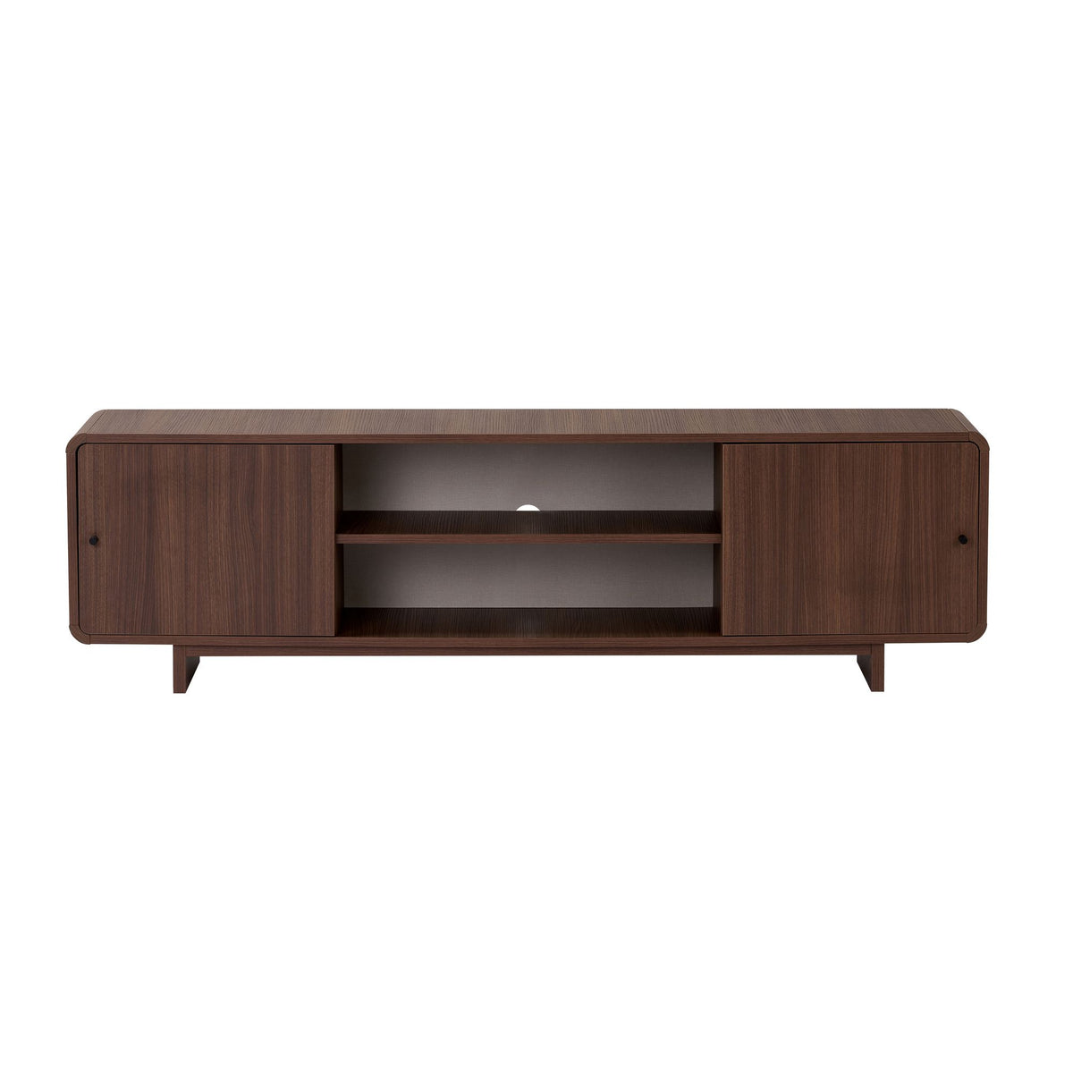 Έπιπλο Τηλεόρασης Mastichari Με Soft-Close Καρυδί 180x34x52 εκ. Μελαμίνης