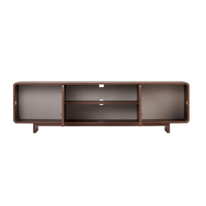 Έπιπλο Τηλεόρασης Mastichari Με Soft-Close Καρυδί 180x34x52 εκ. Μελαμίνης