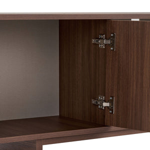 Έπιπλο Τηλεόρασης Mastichari Με Soft-Close Καρυδί 180x34x52 εκ. Μελαμίνης