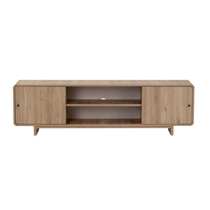 Έπιπλο Τηλεόρασης Mastichari Με Soft-Close Δρυς 180x34x52 εκ. Μελαμίνης