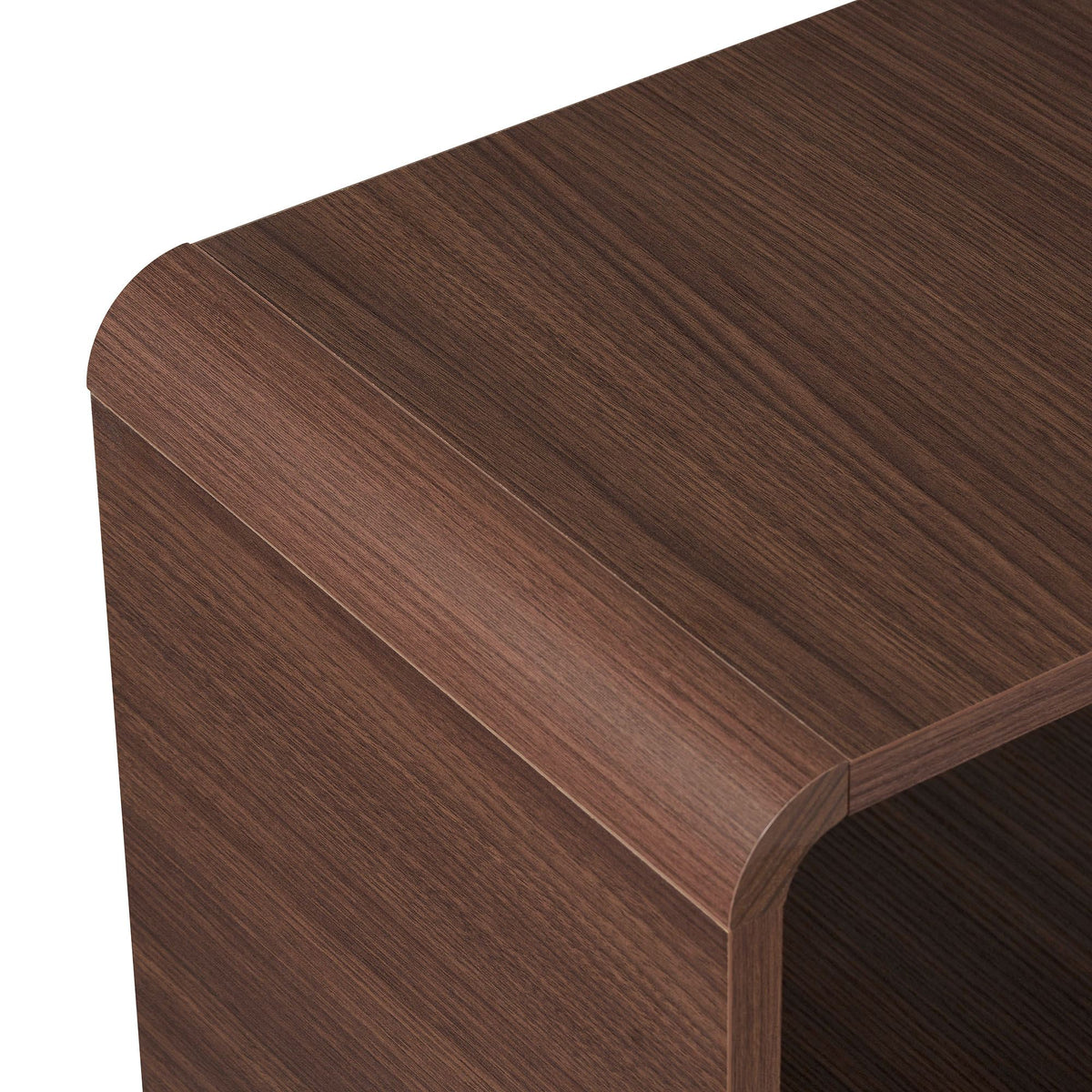 Βιβλιοθήκη Marmari Με Soft-Close Καρυδί 78x34x153 εκ. Μελαμίνης