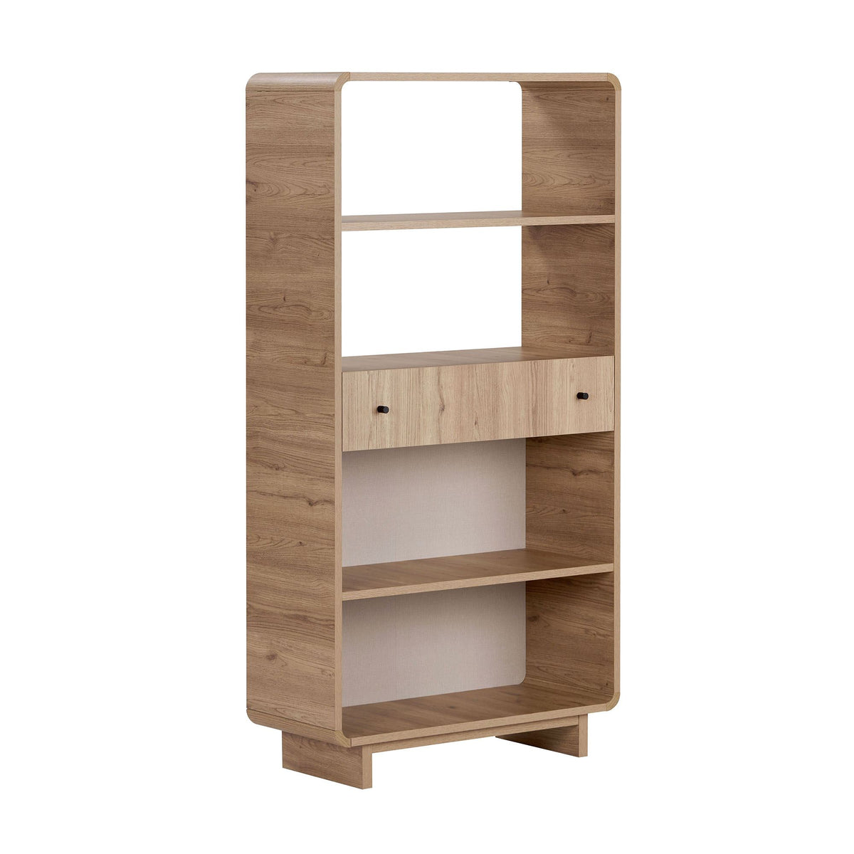 Βιβλιοθήκη Marmari Με Soft-Close Δρυς 78x34x153 εκ. Μελαμίνης