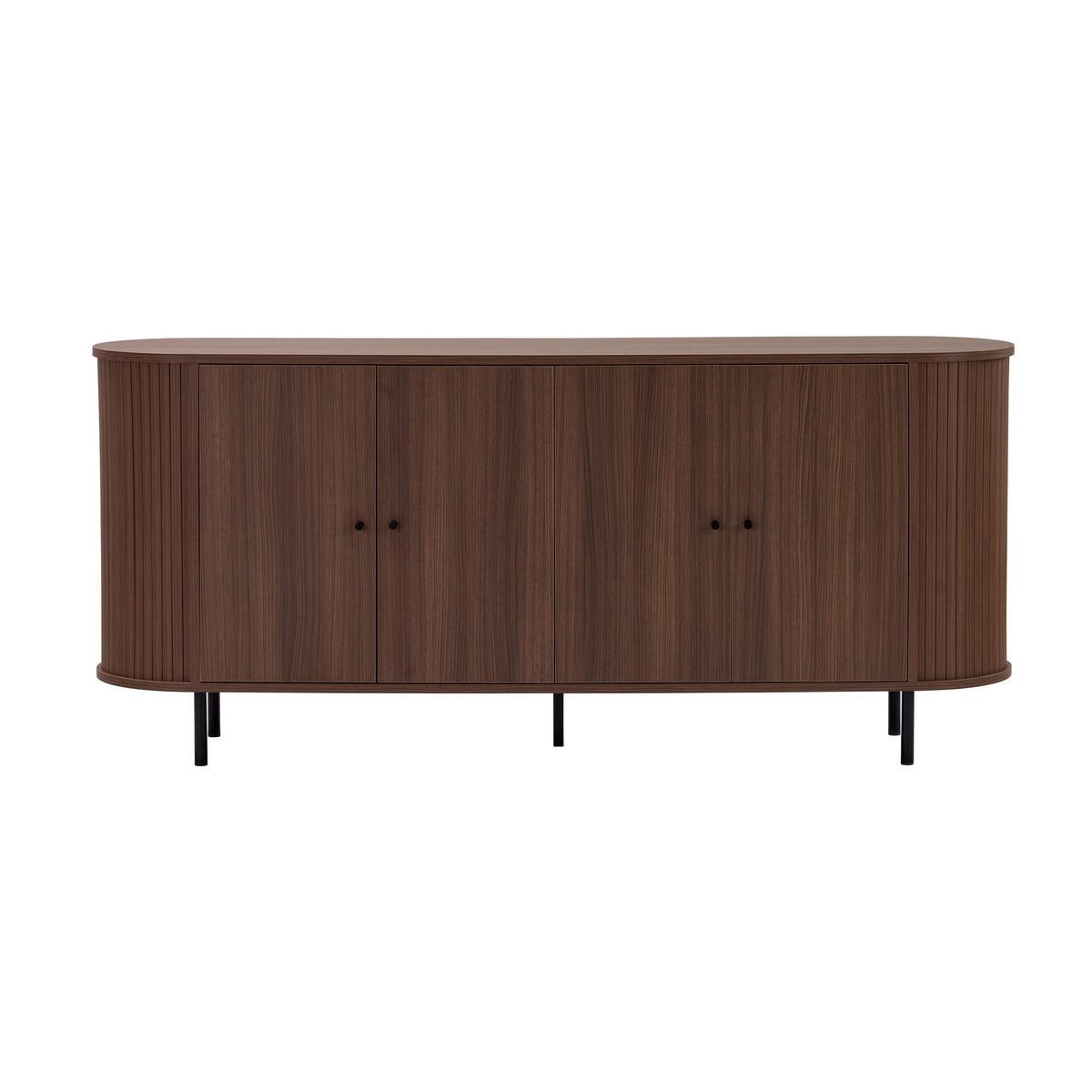 Κονσόλα Diosmos Με Soft-Close Καρυδί 180x40x80 εκ. Μελαμίνης