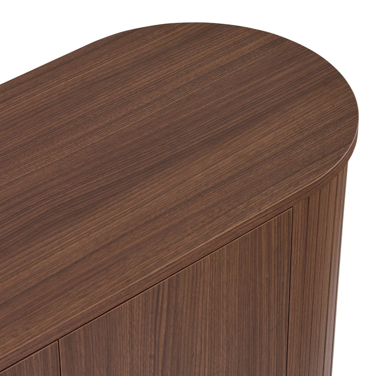 Κονσόλα Diosmos Με Soft-Close Καρυδί 180x40x80 εκ. Μελαμίνης