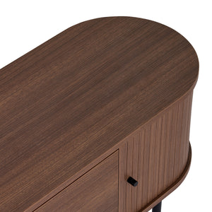 Έπιπλο Τηλεόρασης Apella Με Soft-Close Καρυδί 180x40x47 εκ. Μελαμίνης