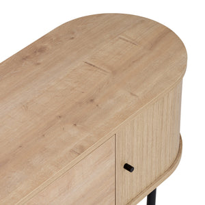 Έπιπλο Τηλεόρασης Apella Με Soft-Close Δρυς Sapphire 180x40x47 εκ. Μελαμίνης