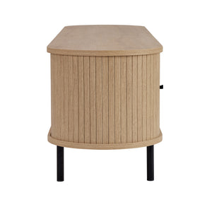 Έπιπλο Τηλεόρασης Apella Με Soft-Close Δρυς Sapphire 180x40x47 εκ. Μελαμίνης