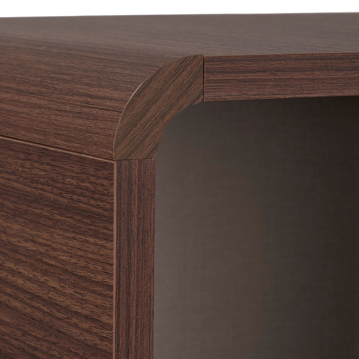 Στήλη Αποθήκευσης Vourvourou Με Soft-Close Καρυδί Milano 70x34x110 εκ. Μελαμίνης