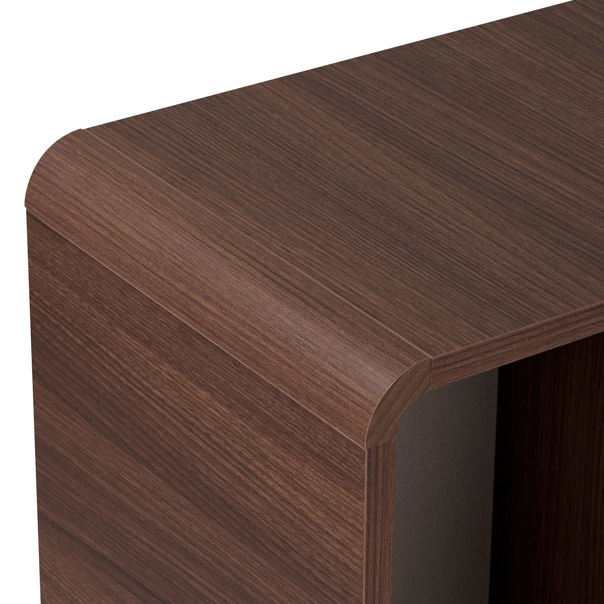 Στήλη Αποθήκευσης Vourvourou Με Soft-Close Καρυδί Milano 70x34x110 εκ. Μελαμίνης