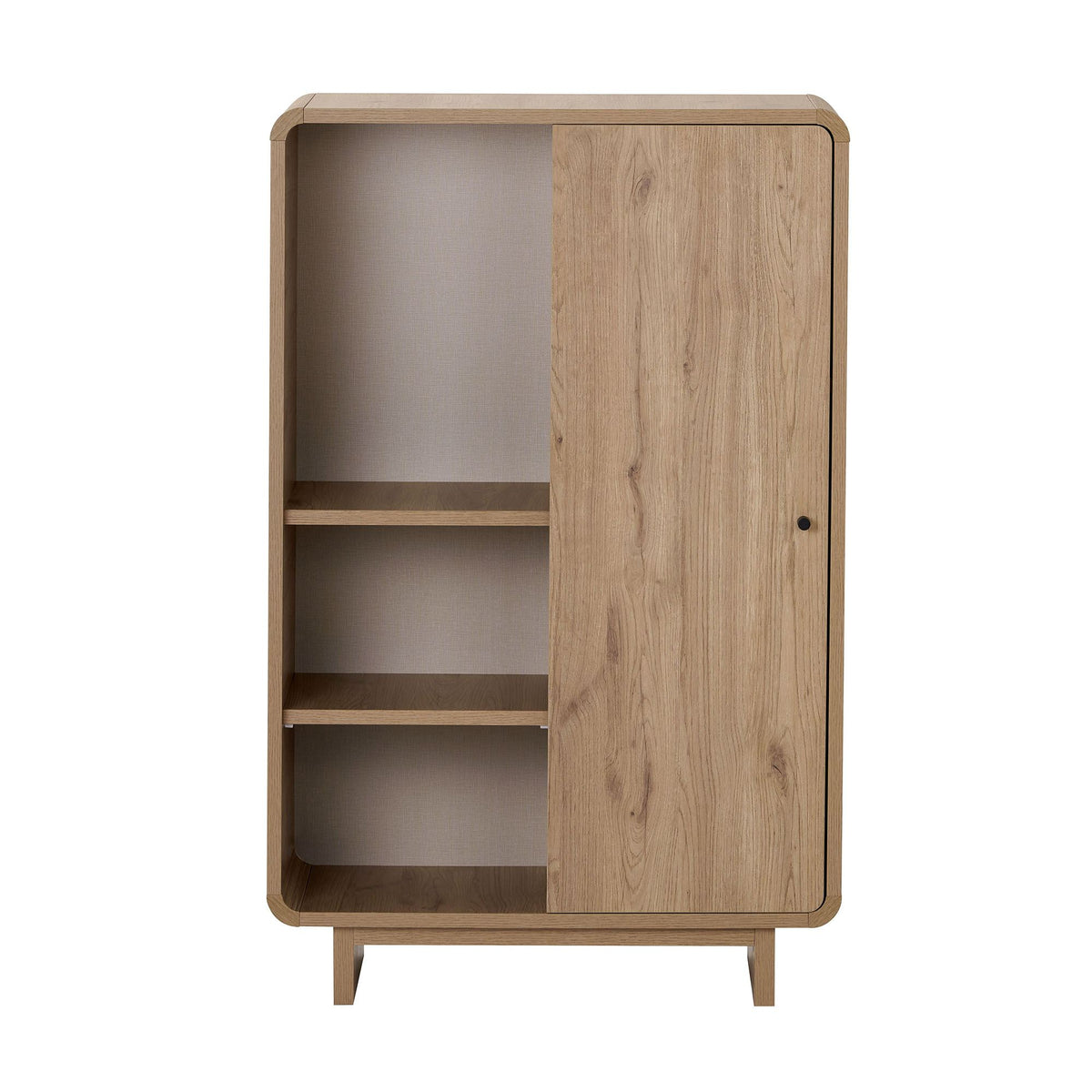 Στήλη Αποθήκευσης Vourvourou Με Soft-Close Δρυς Sepet 70x34x110 εκ. Μελαμίνης - Pakobazaar