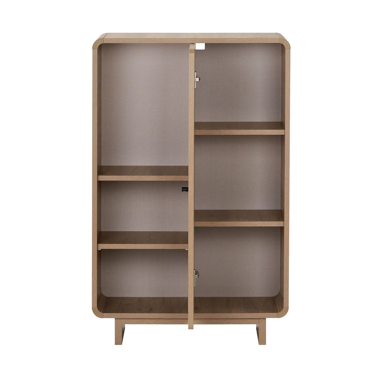 Στήλη Αποθήκευσης Vourvourou Με Soft-Close Δρυς Sepet 70x34x110 εκ. Μελαμίνης - Pakobazaar