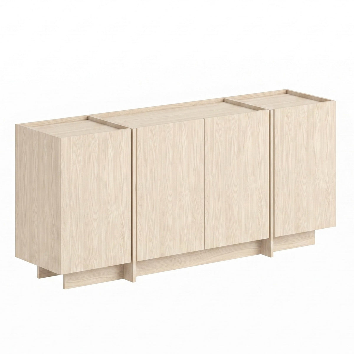Κονσόλα Oinousses Δρυς Pusula 180x45x80 εκ. Μελαμίνης