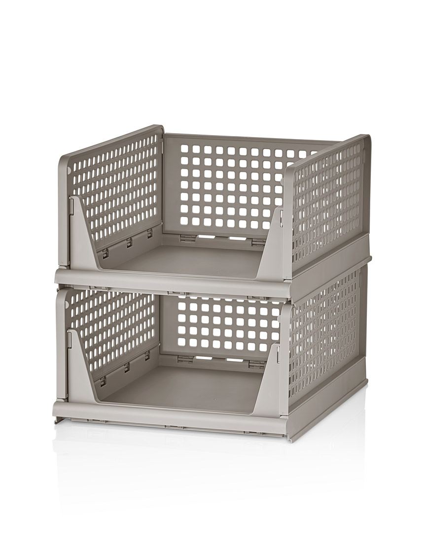 Πλαστική Ραφιέρα Itamos Μπεζ 33.5x43x55.5 εκ. - Pakobazaar