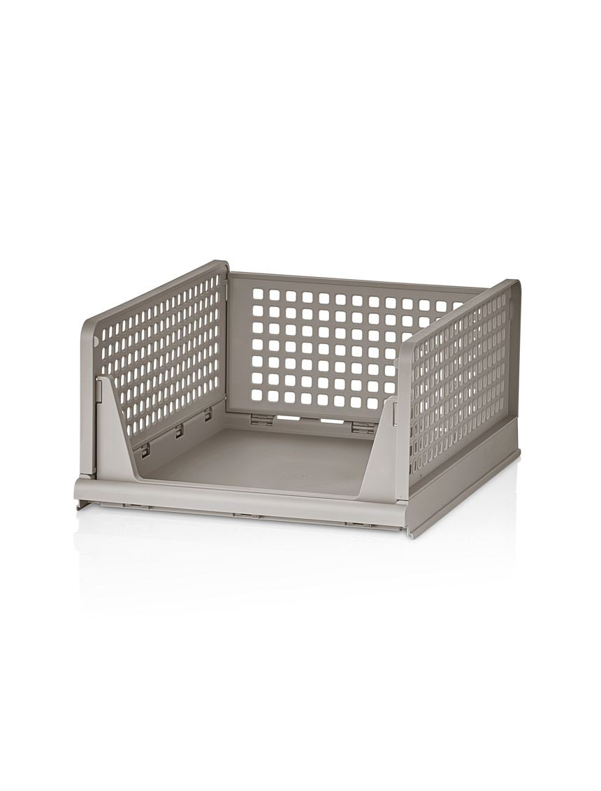 Πλαστική Ραφιέρα Itamos Μπεζ 33.5x43x55.5 εκ. - Pakobazaar
