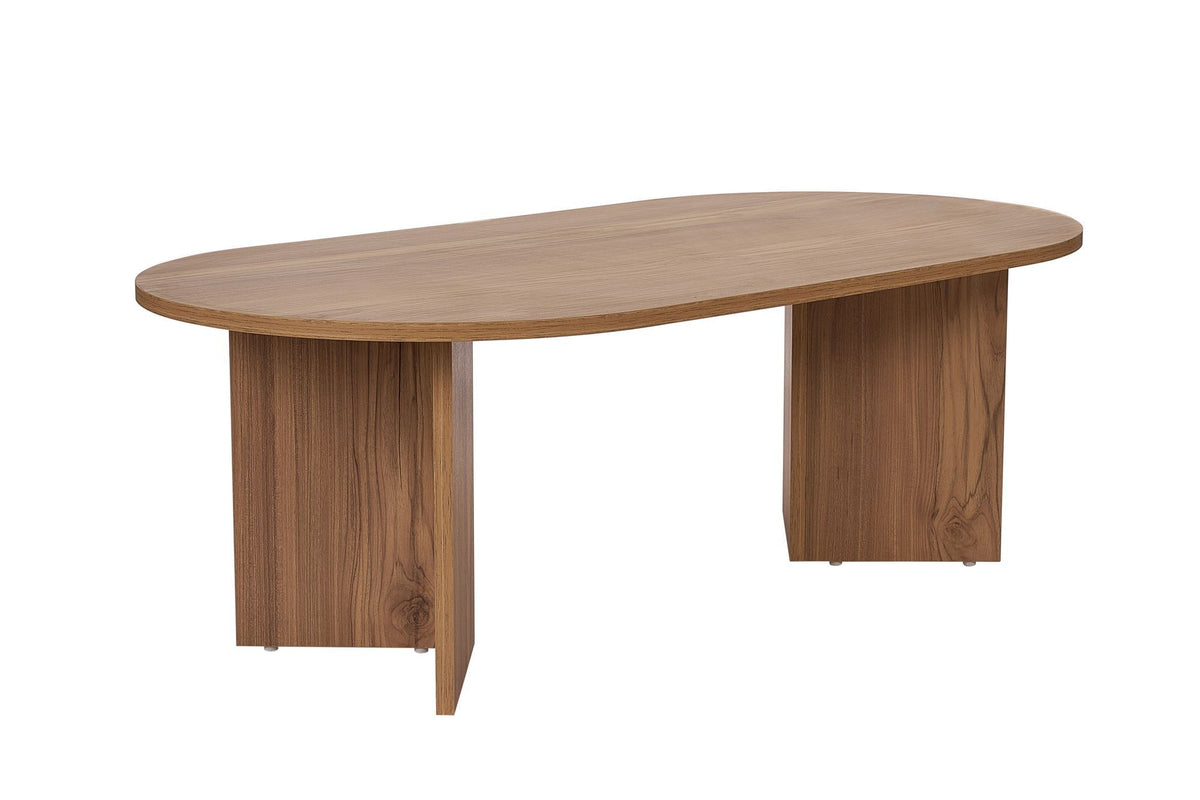 Τραπεζάκι Σαλονιού Glossa Δρυς VNT 119x60x40 εκ. Μελαμίνης
