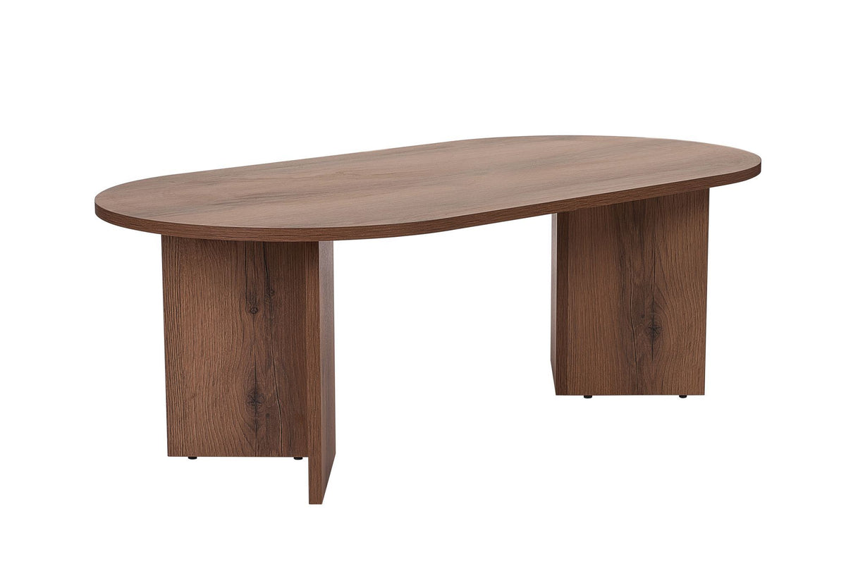 Τραπεζάκι Σαλονιού Glossa Καρυδί VNT 119x60x40 εκ. Μελαμίνης
