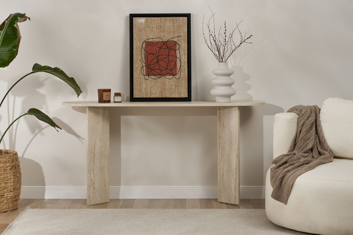 Μπουφές Koutavos Travertine 150x35x75 εκ. Μελαμίνης