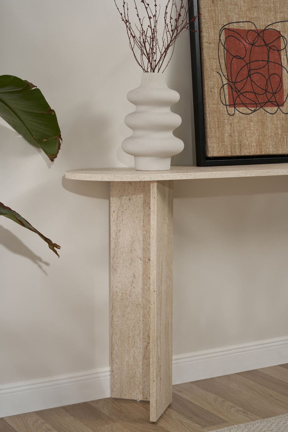 Μπουφές Koutavos Travertine 150x35x75 εκ. Μελαμίνης