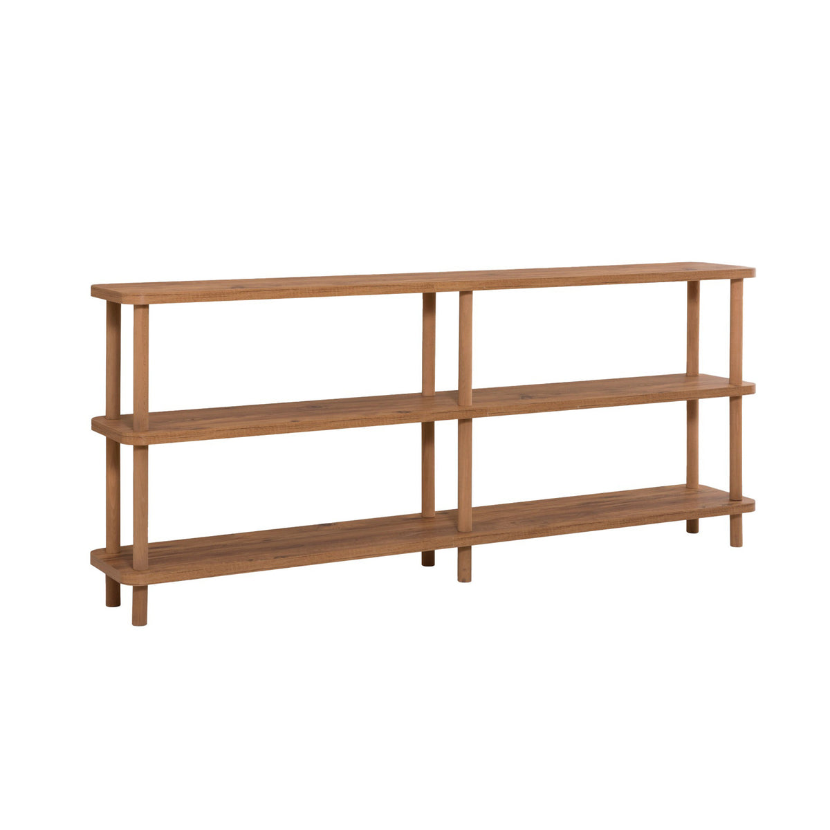 Βιβλιοθήκη Myrtos Ατλαντικό Πεύκο 180x35x74.9 εκ. Μελαμίνης