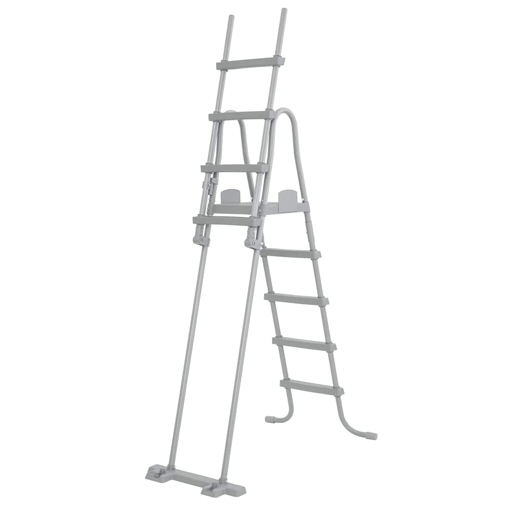 Bestway Flowclear Σκάλα Ασφαλείας Πισίνας με 4 Σκαλοπάτια 132 εκ. - Pakobazaar
