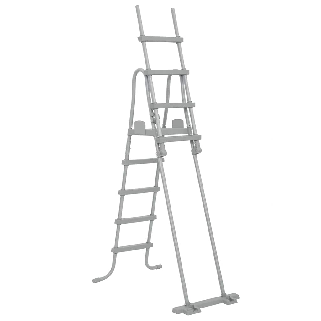 Bestway Flowclear Σκάλα Ασφαλείας Πισίνας με 4 Σκαλοπάτια 132 εκ. - Pakobazaar