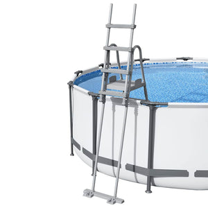 Bestway Flowclear Σκάλα Ασφαλείας Πισίνας με 4 Σκαλοπάτια 132 εκ. - Pakobazaar