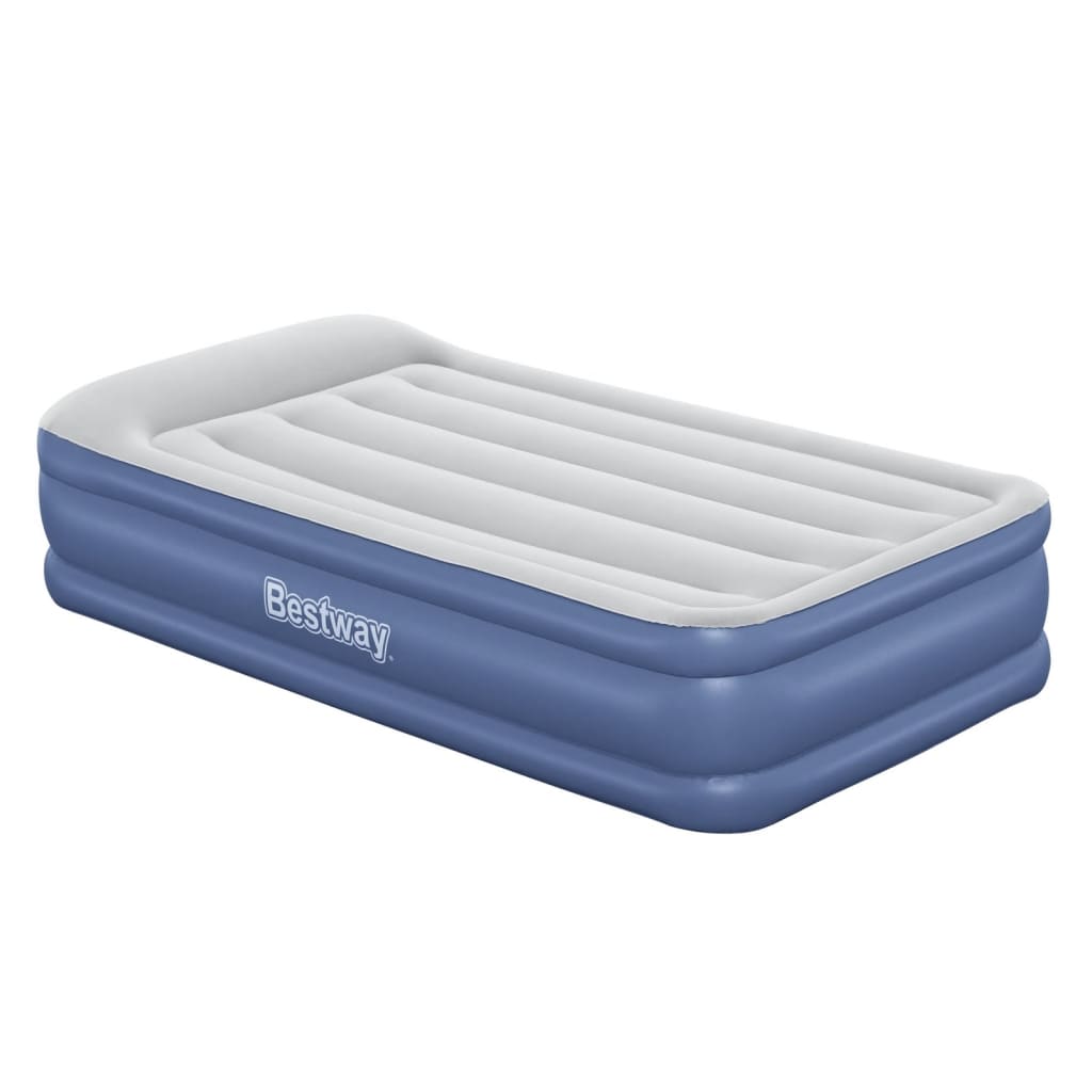 Bestway Φουσκωτό Στρώμα 1-Ατόμου Tritech Μπλε / Γκρι 191 x 97 x 46 εκ. - Pakobazaar