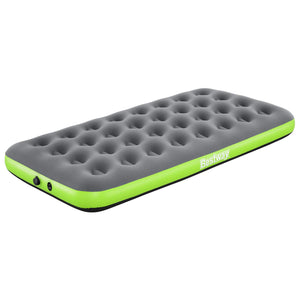 Bestway Αερομάτριτσα 1 ατόμων 188 x 99 x 22 cm Γκρι και Πράσινο - Pakobazaar