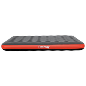 Bestway Αερομάτριτσα 2 ατόμων 203 x 152 x 22 cm Γκρι και Κόκκινο