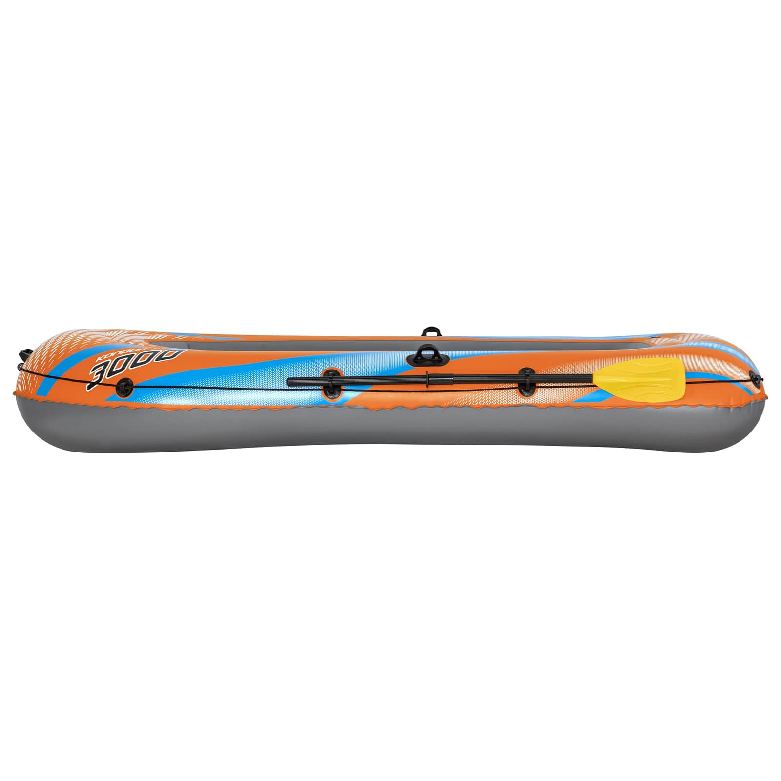 Bestway Φουσκωτή βάρκα Πορτοκαλί 246 x 122 εκ. PVC - Pakobazaar