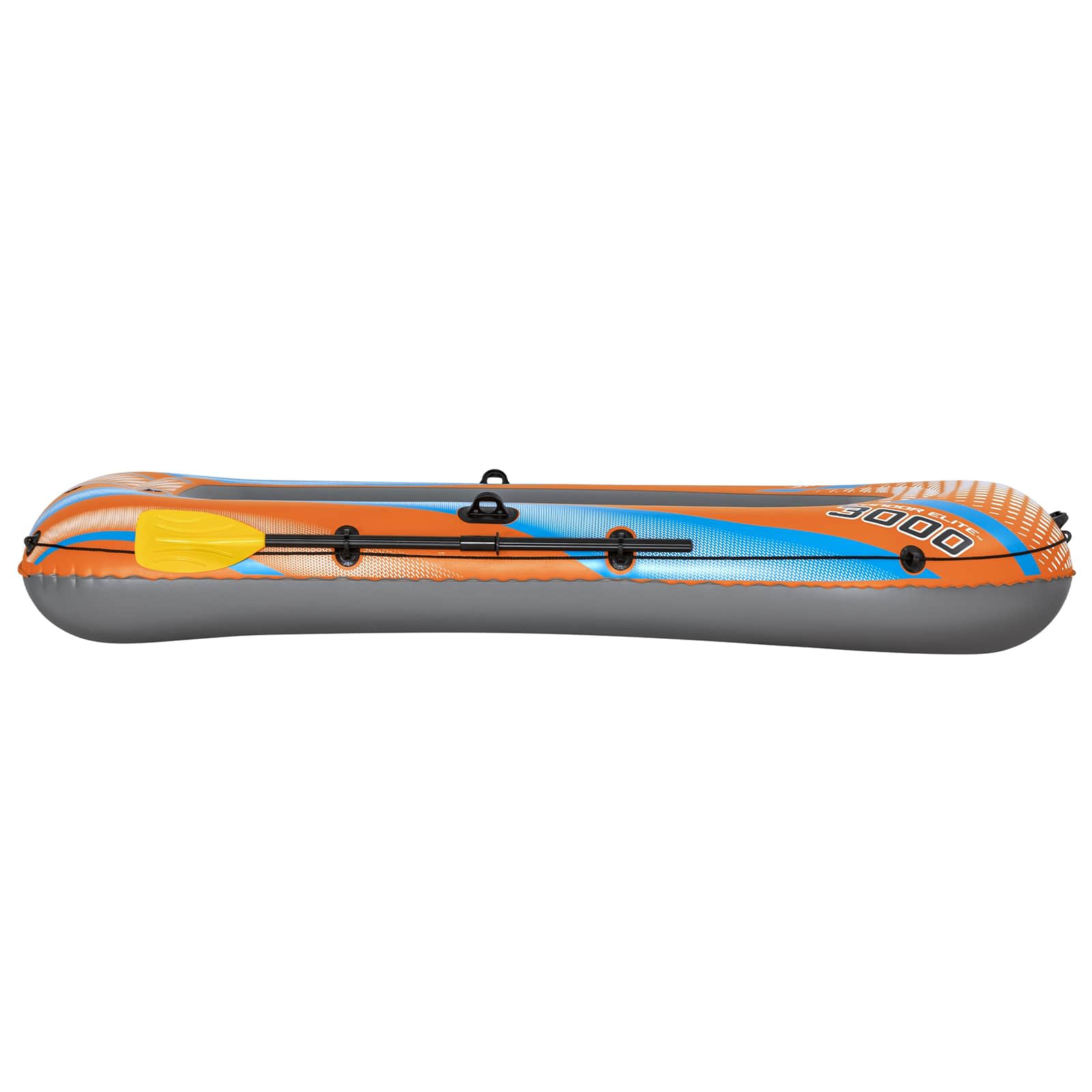 Bestway Φουσκωτή βάρκα Πορτοκαλί 246 x 122 εκ. PVC - Pakobazaar