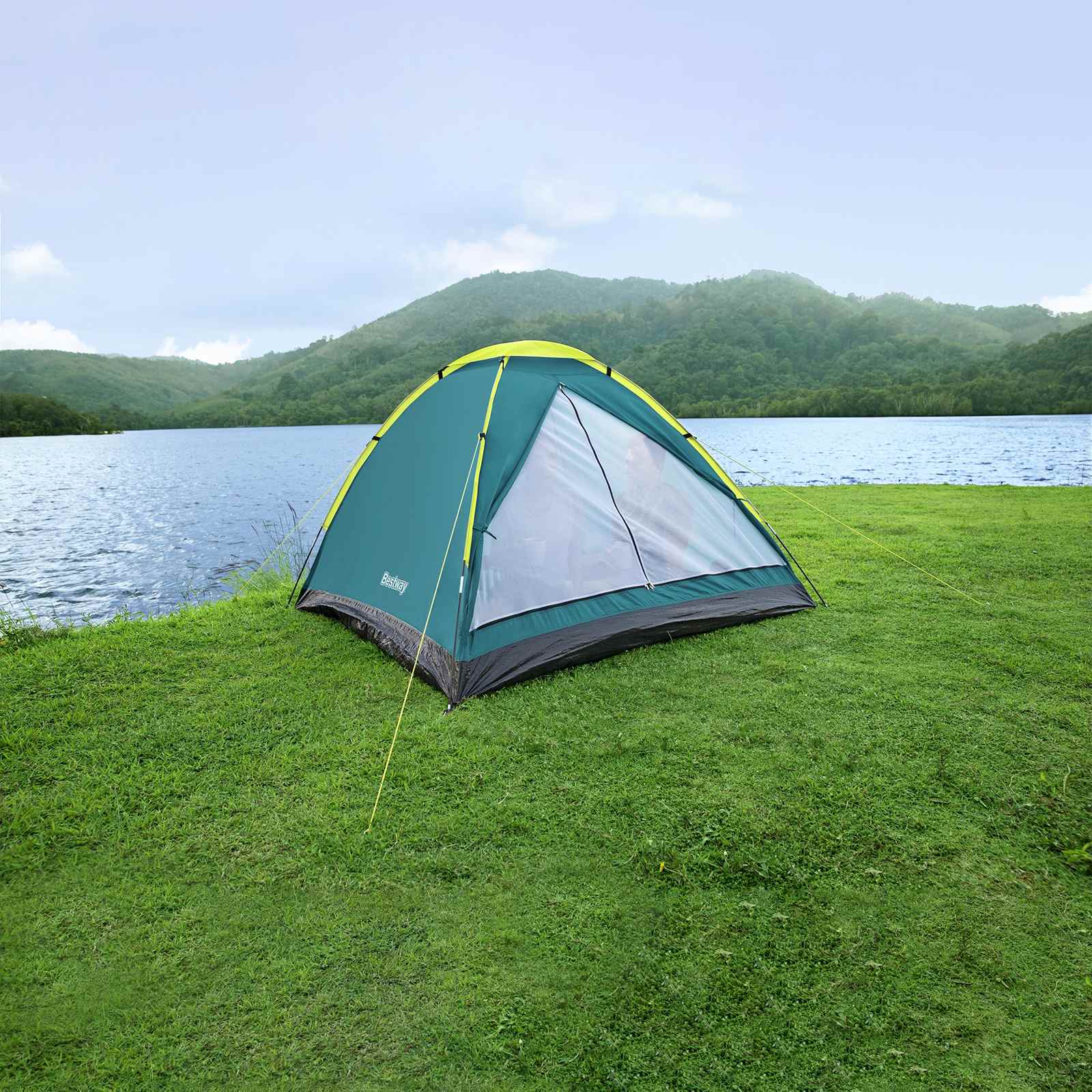 Bestway Κρύα Σκηνή Σκέπης Πράσινο 1,45 x 2,05 x 1 μ.