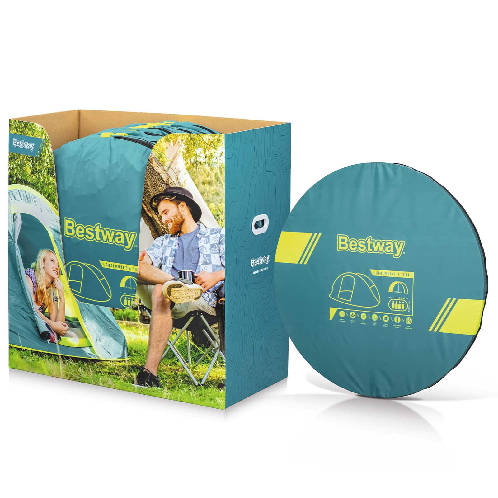 Bestway Κρύα Σκηνή Σκέπης Πράσινο 2,10 x 2,40 x 1,00 μ - Pakobazaar