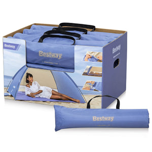 Bestway Τέντα Παραλίας Μοβ 2 x 1,2 x 0,95 μ Υφασμα Πολυεστέρα 190 T - Pakobazaar