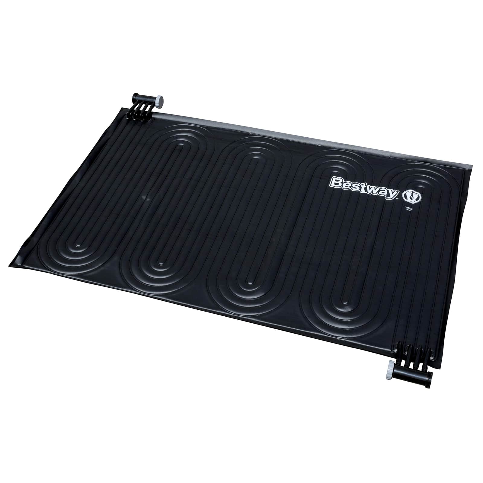 Bestway Ηλιακός Ματ Θέρμανσης Πισίνας Μαύρο 110 x 171 εκ PVC