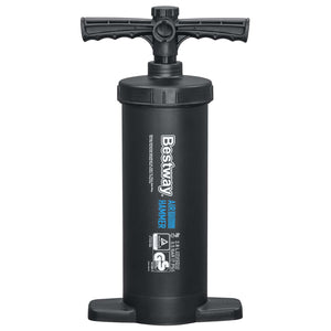 Bestway Φουσκωτή βάρκα Γκρι και Λευκό 3,64 x 1,66 μ PVC
