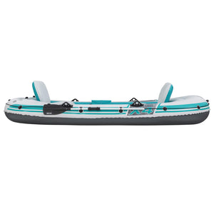 Bestway Φουσκωτή βάρκα Γκρι και Λευκό 3,15 x 1,65 μ PVC