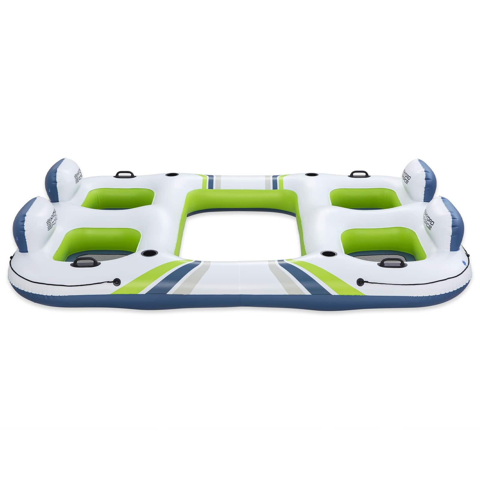 Bestway Φλοτέρ Νησί Hydro-Force Άσπρο και Μπλε και Πράσινο PVC - Pakobazaar