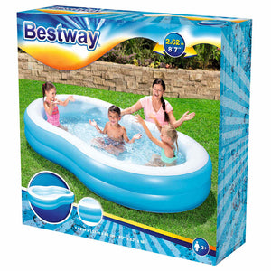 Bestway Πισίνα Big Lagoon 262 x 157 x 46 εκ.
