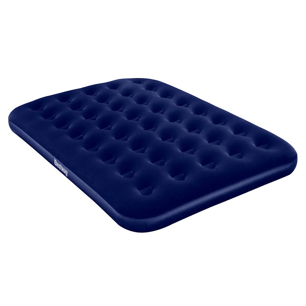 90747 Bestway Inflatable Flocked Airbed 191 x 137 x 22 cm 67002 - Pakobazaar