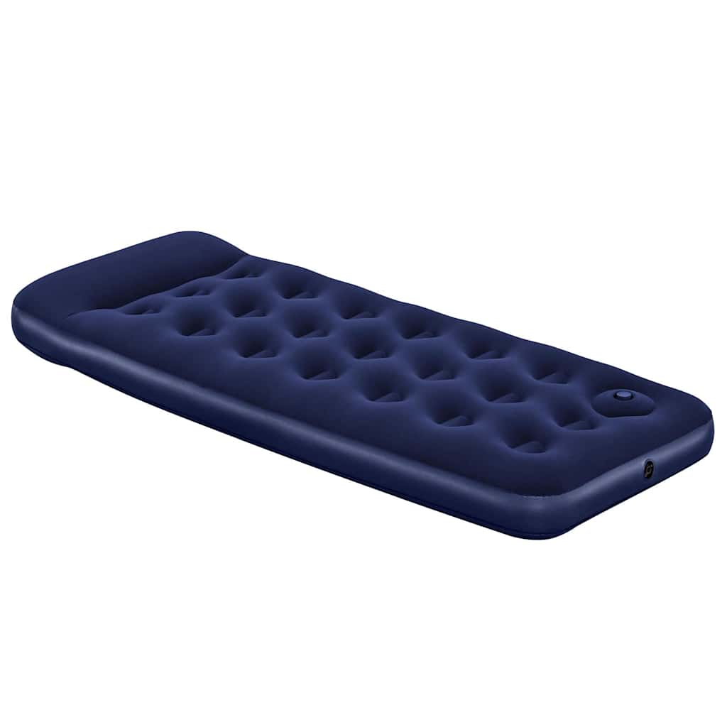 Bestway Αερόστρωμα 185x76x28 εκ. Βελουτέ με Ενσωματωμένη Τρόμπα Ποδιού - Pakobazaar