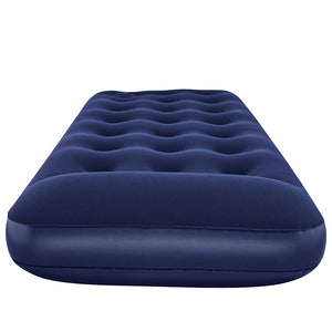 Bestway Αερόστρωμα 185x76x28 εκ. Βελουτέ με Ενσωματωμένη Τρόμπα Ποδιού - Pakobazaar