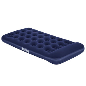 Bestway Αερόστρωμα 188x99x28 εκ. Βελουτέ με Ενσωματωμένη Τρόμπα Ποδιού - Pakobazaar
