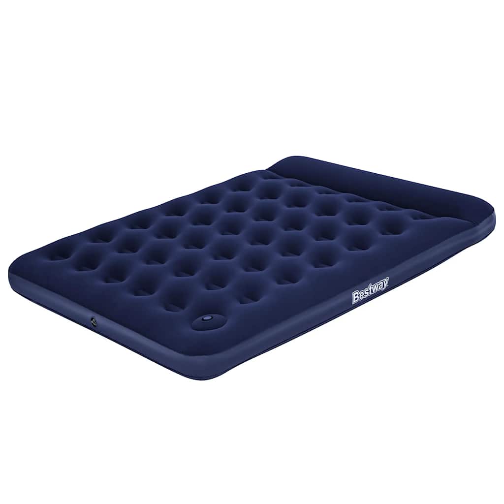 Bestway Αερόστρωμα 203x152x28εκ. Βελουτέ με Ενσωματωμένη Τρόμπα Ποδιού - Pakobazaar