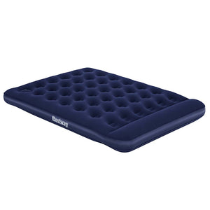 Bestway Αερόστρωμα 203x152x28εκ. Βελουτέ με Ενσωματωμένη Τρόμπα Ποδιού