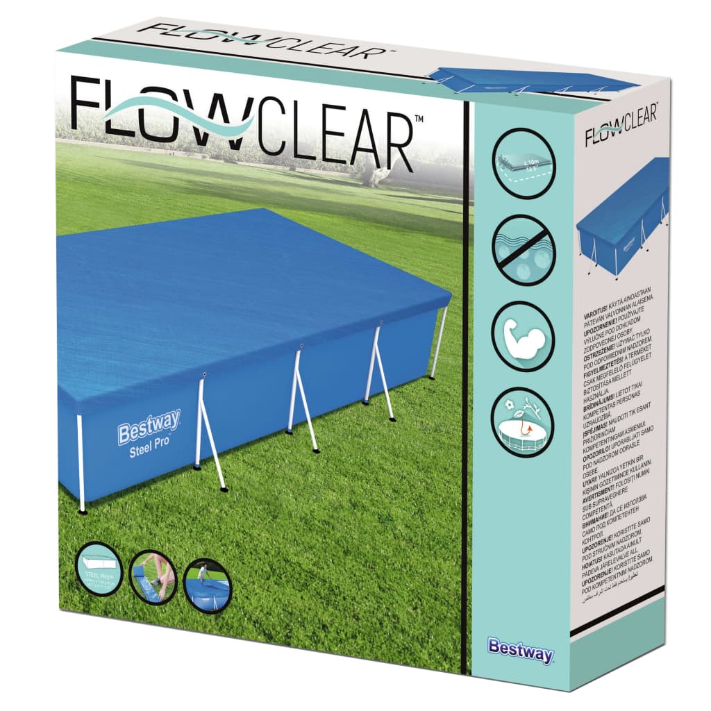 Bestway Κάλυμμα Πισίνας Flowclear 400 x 211 εκ. - Pakobazaar
