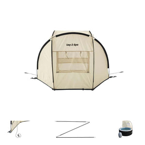 Bestway Lay-Z-Spa Σκίαστρο Σπα/Υδρομασάζ 183 x 94 x 109 εκ.